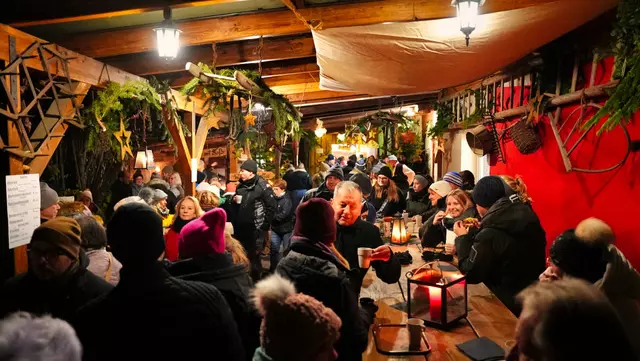 Mittelalterlicher Weihnachtsmarkt in Ubstadt